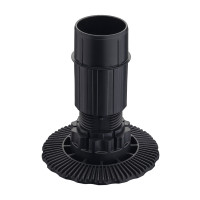 Ножка кухонная AXILO 125мм черная с регулировкой 115-145мм, 150кг, Hafele