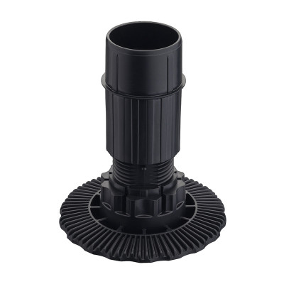 Ножка кухонная AXILO 125мм черная с регулировкой 115-145мм, 150кг, Hafele