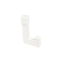 Gamet Крючок WP37-L40 белый матовый