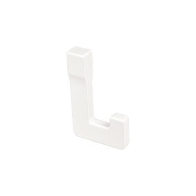 Gamet Крючок WP37-L40 белый матовый