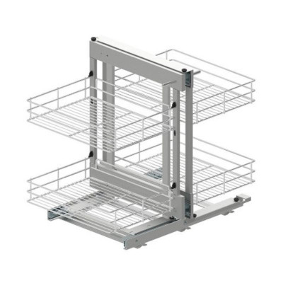 Магический угол Maxima Evo II Corner comfort 1200 пр., хром+бел (520х540x950)