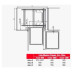 Магический угол Maxima Evo II Corner comfort 1200 лев., хром+бел (520х540x950)