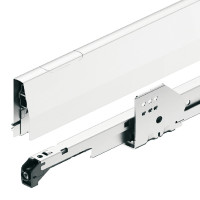 Hafele Matrix Box P 35 кг выдвижной ящик H=92 L=500, белый (направ.+боковины+ прямоуг. рейлинг)