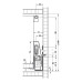 Hafele Matrix Box P 35 кг выдвижной ящик H=92 L=500, белый (направ.+боковины+ прямоуг. рейлинг)