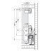 Hafele Matrix Box P 35 кг выдвижной ящик H=92 L=500, белый (направ.+боковины+ прямоуг. рейлинг)
