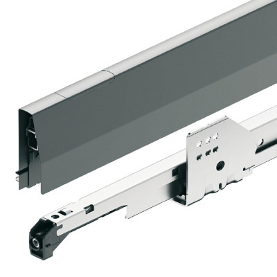Hafele Matrix Box P 35 кг выдвижной ящик H=92 L=500, антрацит (направ.+боковины)