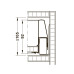 Hafele Matrix Box P 35 кг выдвижной ящик H=92 L=500, антрацит (направ.+боковины)