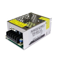 Трансформатор негерметичный,  12v  60W 5А (90х60х40 мм)