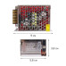 Трансформатор негерметичный, 12v 36W 3А (90х58х38 мм)