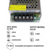 Трансформатор негерметичный, 12v 120W 10А (115х80х37 мм)