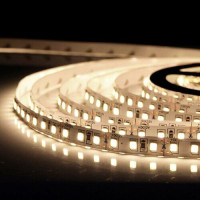 Свет - LED лента SMD 2835, 120 LED, 9W, 12V, нейтральный белый (915 Lm/m), IP20