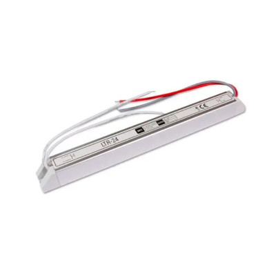 Трансформатор негерметичний (stick), 12v 24W 2А (195х17х18 мм)