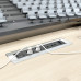 Встраиваемая розетка Versaturn 3.0 (3 силовые розетки +1USB 5V (2P), нерж.сталь) ASA