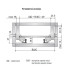 Направляющие скрытая LinkenSystem (35 кг) Тouch Latch 3D L=300 для 16-19мм