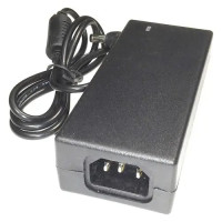 Трансформатор (блок питания) 12v 36W 3A, пластик черный + кабель