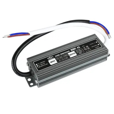 Трансформатор герметичный (Professional), 12v 45W 3,7А (122х37х22 мм)