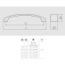 Ручка скоба GTV UZ-G1-192 черный матовый