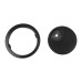 Заглушка электропроводки Luna d=60 чёрный GIFF