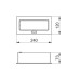 GTV Встраиваемая розетка SOFT прямоугольная Черная (2 розетки+2USB) Schuko (Китай)
