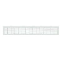Решетка вентиляционная L=375 (23,5), белая