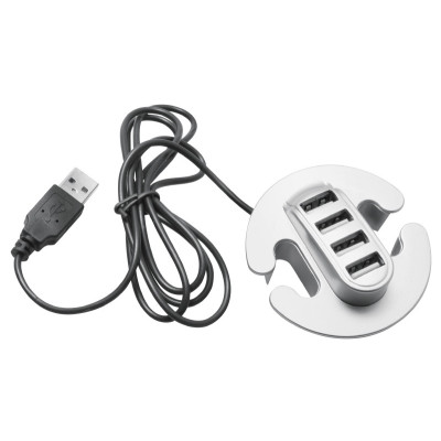 GTV Удлинитель USB на 4 гнезда, серый (Китай)