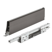 Hafele Matrix Box S35 кг висувна скринька H=120 L=500, антрацит (направ.+боковини)