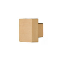 Ручка - кнопка латунь матовая 30 x 21,5 мм, Hafele