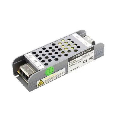 Трансформатор негерметичный (Professional), 12v 100W 8,3А (140x49x29 мм)