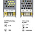 Трансформатор негерметичный (Professional), 12v 100W 8,3А (140x49x29 мм)