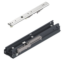 Стеллаж MAXIMA направляющие графит FULTERER 120 кг, midi/maxi