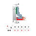 Петля LinkenSystem Soft close ULTRA внутренняя (лапка 46760 или 46761)