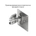 Пластина для ремонта петель 90х90