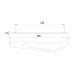 Ручка Ozkardesler Kapsan KKP-0057-128-В13 Матовый Черный