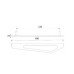 Ручка Ozkardesler Kapsan KKP-0057-128-С22 Матовый Хром