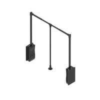 Пантограф LIFTER Basic 645-930 металл/пластик черный