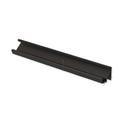Профиль LED LUMINO угловой черный L-2000 мм, Rejs (47299)