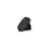 Профиль LED LUMINO заглушки к угловому профилю, черная Rejs (47293)