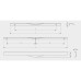 Ручка скоба GTV PICADO-256-296-18 хром