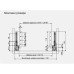 Hafele Matrix S Slim 35 кг выдвижной ящик H=135 L=500, чёрный (направ.+боковины)