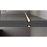 Профіль LED LUMINO Вбудований кутовий світлодіодний профіль L=2000 aluminium C-0, Rejs