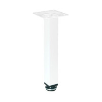 Ножка с регулировкой квадратная Nelio 25x25/200 белый  GIFF