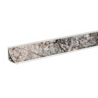 Бортик Korner LB-15 Серый Мрамор 6086 (акс. 605) 3 метра