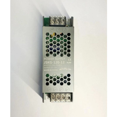 Трансформатор негерметичный, 12v120W10А (140*50*20)