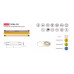 Свет - LED SHINE Лента COB нейтральный белый, 40W, IP20, 8mm, 5м, 12V