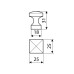 Gamet Ручка скоба UR47-0160-GPM25 патинированная матовая медь
