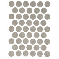 Конфирмат заглушка самоклейка WEISS   смкл. 637 White Chromix (Хромікс білий)