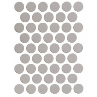 Заглушка минификса самоклейка WEISS  смкл. 201 Pebble grey (Сіра галька)