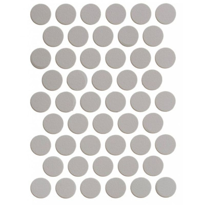 Заглушка минификса самоклейка WEISS смкл. 201 Pebble grey (Сіра галька)