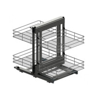 Магический угол Maxima Classic Corner comfort пр.1200, графит (520x510x950)