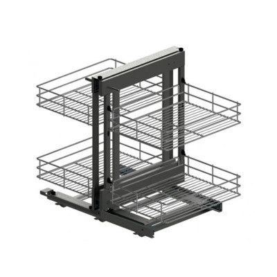 Магический угол Maxima Classic Corner comfort пр.1200, графит (520x510x950)